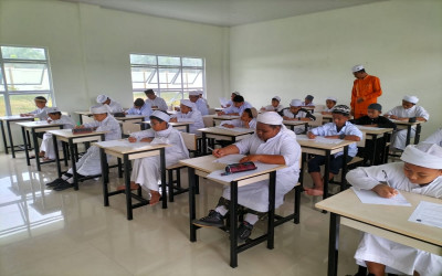 Ujian Bulanan Siswa MTs Basmadilsa